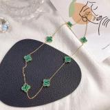 Van Cleef & Arpels  Letter Necklace Star Women's Simple Necklace Jewelry