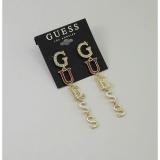 Fashion New Letter Tassel Colored Glaze Gemstone Long Earrings Ladies Fashion Accessories