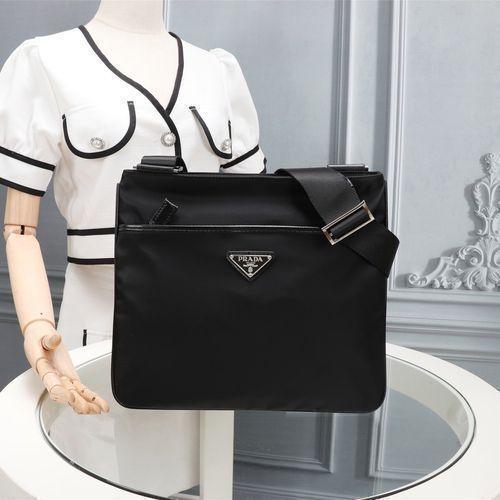 Handbag Solid Color Casual Outdoor Nylon Zipper Fashion One-shoulder Messenger Bag