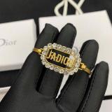 New Letter Crystal Bracelet Fashion Ladies Accessories Vintage High Quality Brass Bracelet