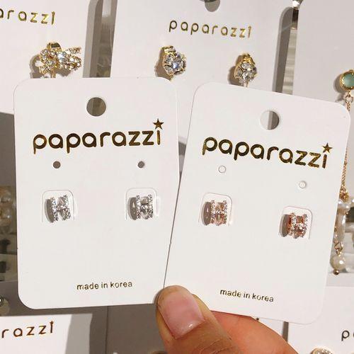 Stylish Personality Simple Diamond Stud Earrings