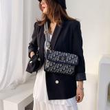 New Style  Printed Embroidered Bag Fashion Messenger Bag Shoulder Bag Ladies Fashion