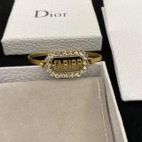 New Letter Crystal Bracelet Fashion Ladies Accessories Vintage High Quality Brass Bracelet