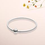Round Buckle Bracelets Fashion Charming Beads Bracelet Bangle Jewelry For Women