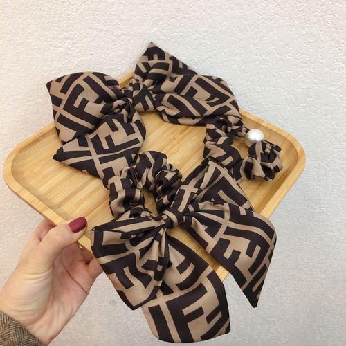 New Letter Hair Band Top Clip Hair Ring Suit Fashion Hair Accessories