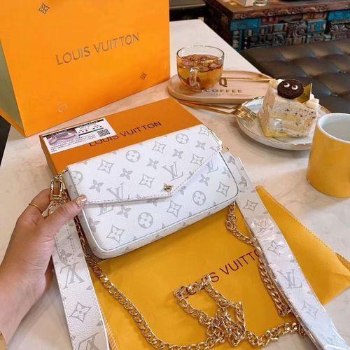 New Summer Flowers Three-piece Envelope Bag Wallet Card Holder Ladies Bag Shoulder Bag