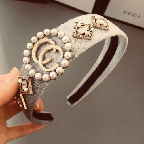 Vintage Style Diamond-studded Wide-brimmed Ladies Headband