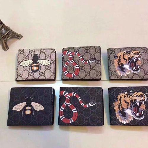 Wallet Men New Brand Purses For Men Animal Picture Bifold Wallet Coin Purse Wallets