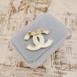 New Classic Logo Chain Brooch Navy Style Autumn And Winter Coat Hat Suit Suit Skirt Bag