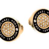 Fashion Elegant Simple Round Letter Earrings Ladies Fashion Accessories Colorful Glazed