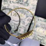 New Letter Crystal Bracelet Fashion Ladies Accessories Vintage High Quality Brass Bracelet