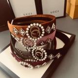 Vintage Style Diamond-studded Wide-brimmed Ladies Headband