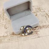 New Classic Logo Chain Brooch Navy Style Autumn And Winter Coat Hat Suit Suit Skirt Bag