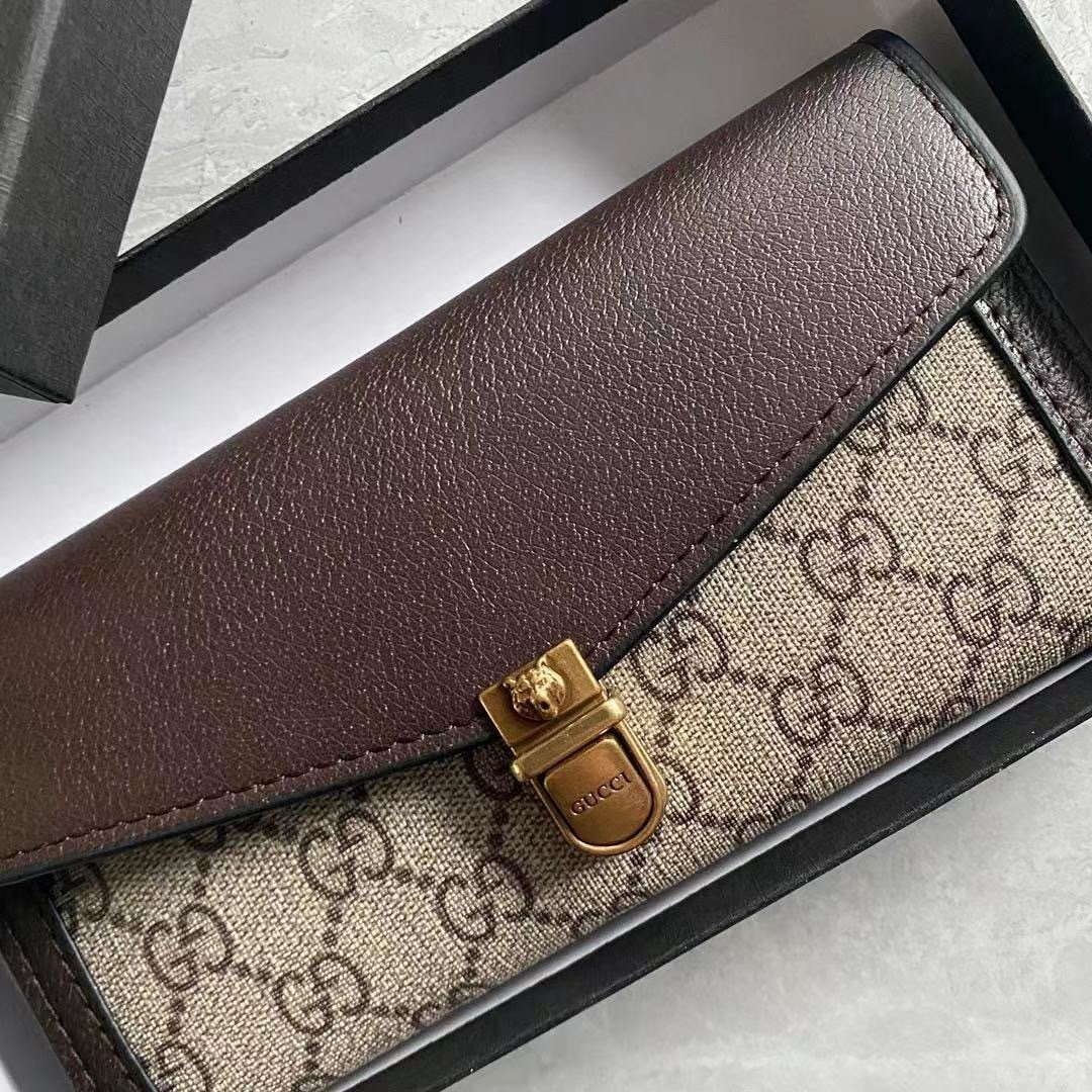 Classic Letter Printing Long Wallet High-quality Card Bag Coin Purse