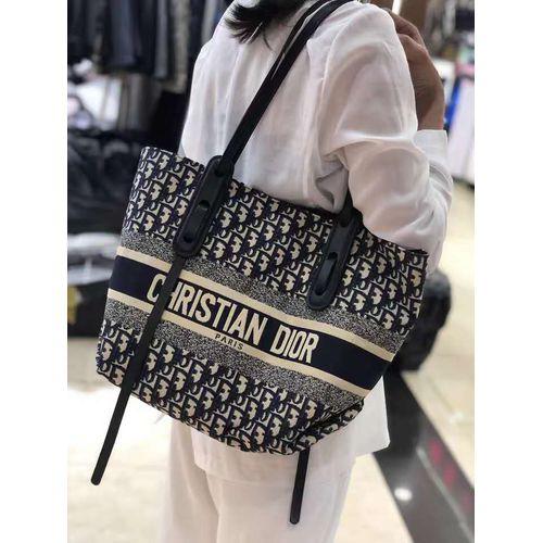 Letter Printed Shoulder Bag Large Capacity Shopping Bag Fashionable Two-piece Bag
