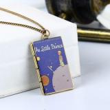 Vintage 10 Style  Magic Book Series Pendant Necklace   Square for Men Women Gift Jewelry