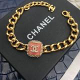New Enamel Pendant Chain Bracelet Fashion Vintage Brass Bracelet