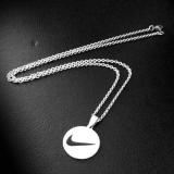 Simple Hip Hop Pendant Necklace