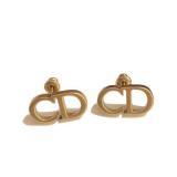 Vintage Simple Earrings Letter CD Crystal Earrings Jewelry Earrings