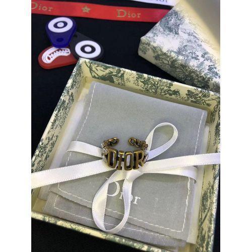 Open Ring Letter Ring Women's Ring Fashion Brass Material Ring