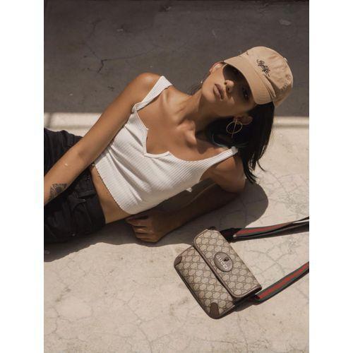Snew Bag Retro Tiger Bag Web Celebrity All-match Western Style Broadband Cross-slung Shoulder