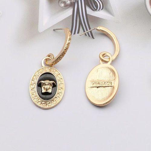 Versace Queen's Head New Earrings French Fashion Personality Creative Fashion Ear Accessories