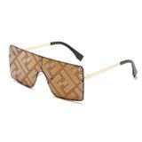 Big Frame Trendy Print Sunglasses