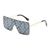 Big Frame Trendy Print Sunglasses