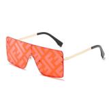Big Frame Trendy Print Sunglasses