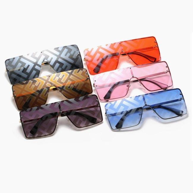 Big Frame Trendy Print Sunglasses