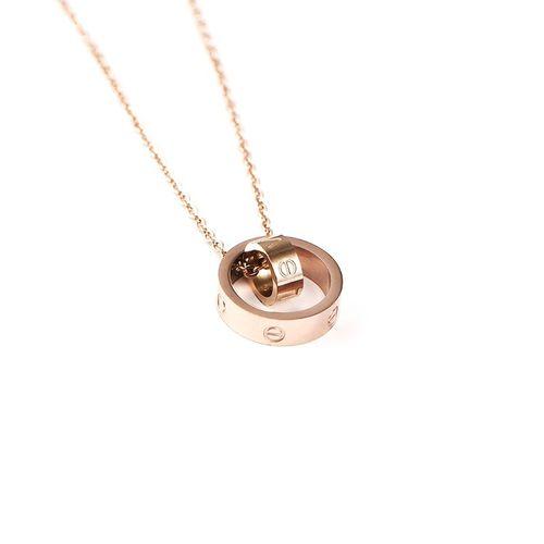 Fashion Trend Ladies Titanium Steel Necklace