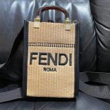 New Rattan Woven Bag Fashion Beach Bag Mobile Phone Bag