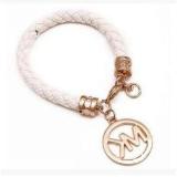 Bracelets Women Ladies Jewelry Braid PU Leather Letter Bracelet Bangle