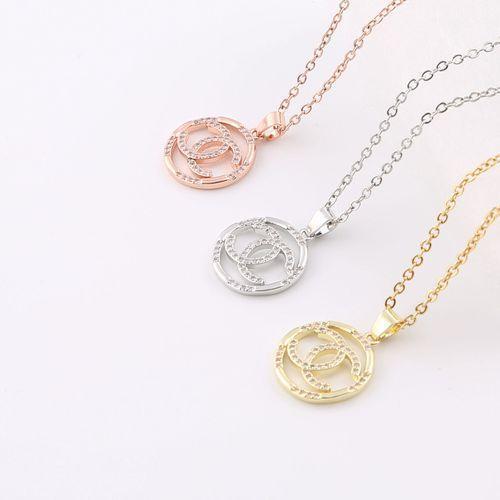 New Alphabet Necklace Female Pendant Necklace Simple Accessories