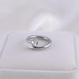 Fashion Punk Rock Screw Nail Ring Stainless Steel Plating 4 colors Hiphop Trendy Unique Style Ring