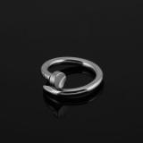 Fashion Punk Rock Screw Nail Ring Stainless Steel Plating 4 colors Hiphop Trendy Unique Style Ring