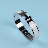 Women 12mm Classic Star Same H Letter Bracelet Electroplated Rose Gold Enamel Couple Bracelet