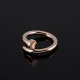 Fashion Punk Rock Screw Nail Ring Stainless Steel Plating 4 colors Hiphop Trendy Unique Style Ring
