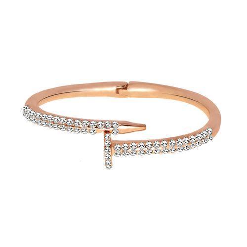 Rhinestone Nail Bracelet Gift Jewelry