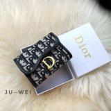 New Wallet Classic Print Short Tri-fold Wallet Ladies Fashion Wallet