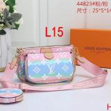 Luxury Designer Brand Pink Rainbow Color Mahjong Bag Fashion Women Mickey Shoulder