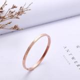 Classic Bracelet Women's Clasp Rose Gold Bracelet