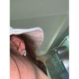 High Quality S925 Silver Woman Star Diamond Earrings Stainless Steel Earrings