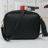 Message Bag Fashion Women Black Shoulder Bags