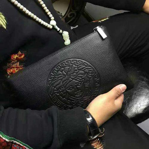 The New Business Handbag Soft Leather Handbag Wallet Special Price Large Capacity European And