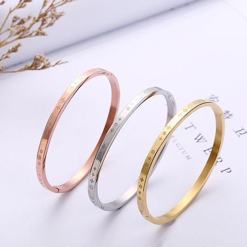 Classic Bracelet Women's Clasp Rose Gold Bracelet