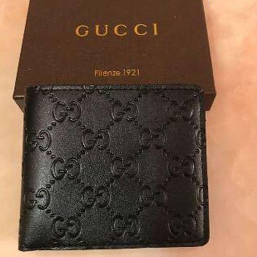 Authentic Famous Designer  Men And Women Short Printed Ribbon Folding Wallet High Quality