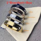 Women's Floral Bracelet Vintage Simple Retro Gold Metal Bracelet