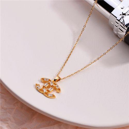 Design Necklace Titanium Steel Necklace Female Ins Cold Wind Temperament Simple Jewelry