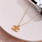 Design Necklace Titanium Steel Necklace Female Ins Cold Wind Temperament Simple Jewelry